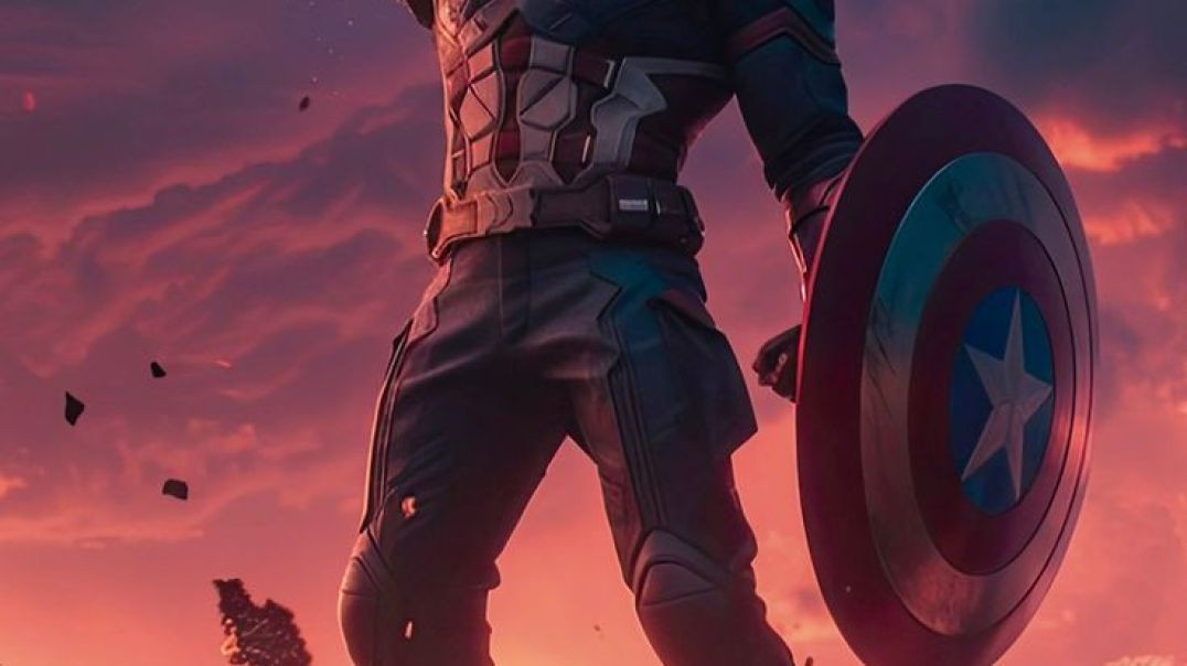 ⁣Captain America powerful Avengers