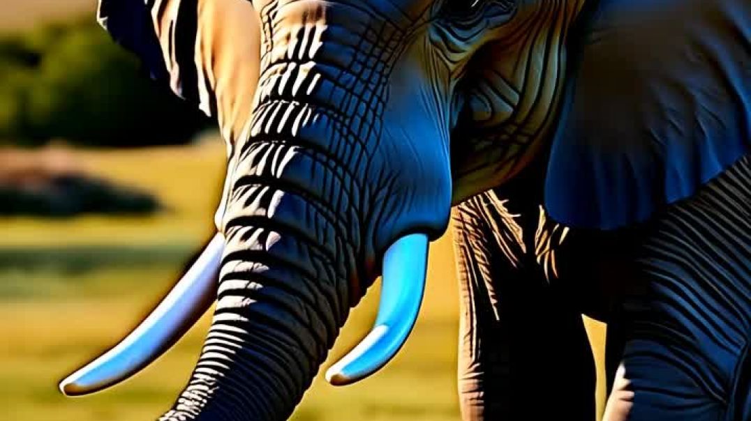 Elephant and crocodile