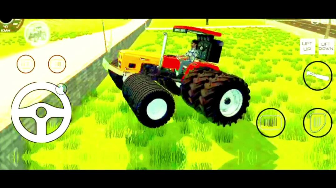 ⁣Indian tractor simulator 3d