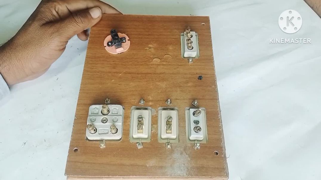⁣Electric board ke connection