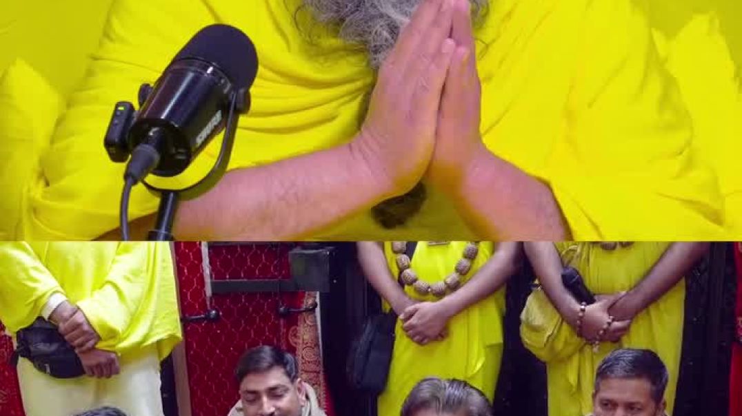 ⁣राजपाल यादव ने माहौल में ऐसी मस्ती भर दी कि महाराज जी भी हँस (M