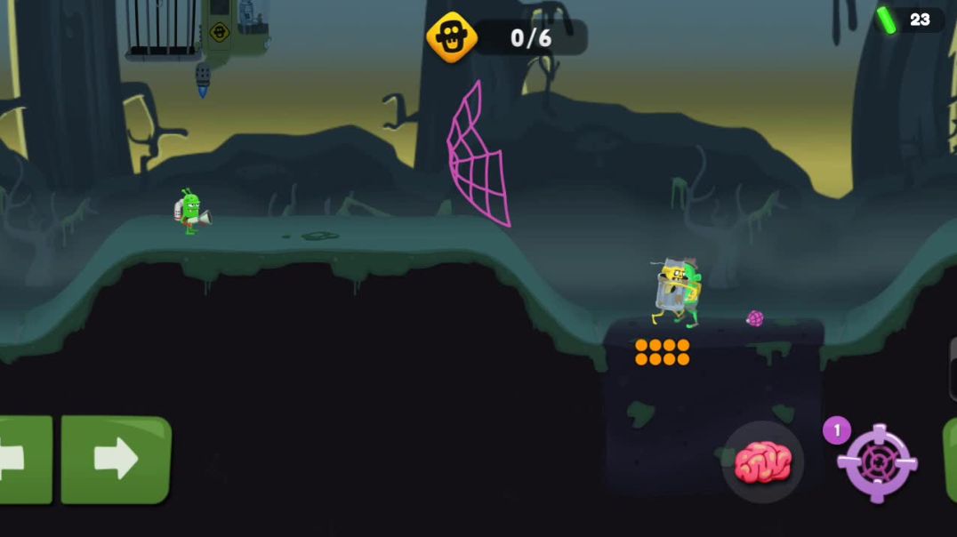 ⁣Zombie catching game | Zombie catchers game play video #game