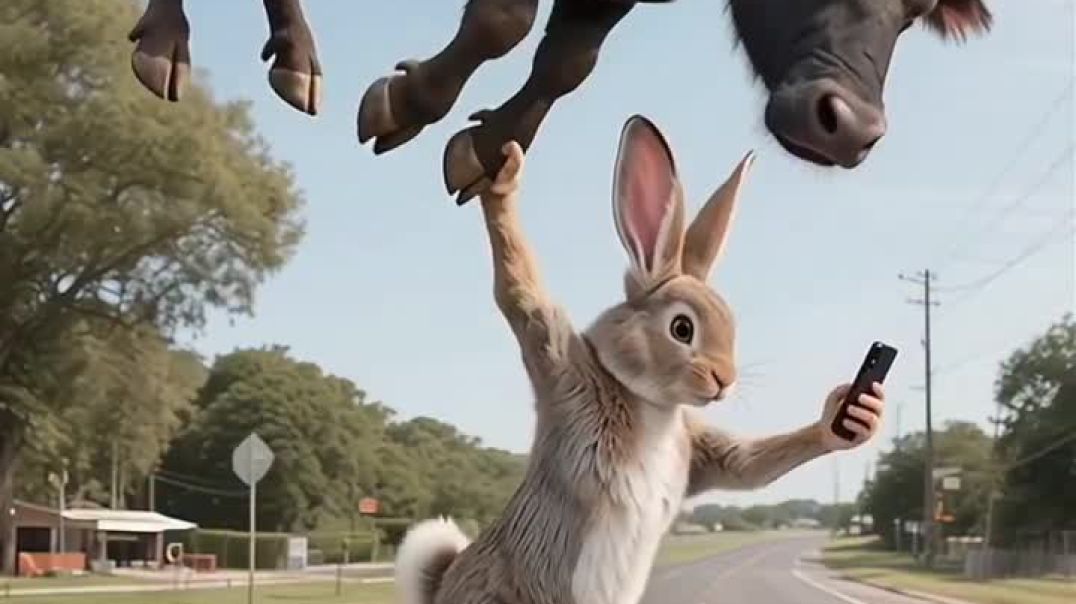 ⁣The Clever Rabbit 🐇 | #ai #shorts