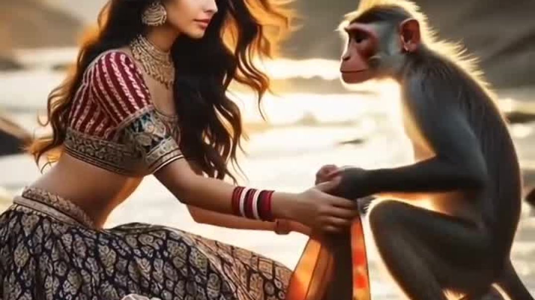 ⁣Why did a girl marry a monkey part - 1 _shorts _viral _shortsviral kumardev studio