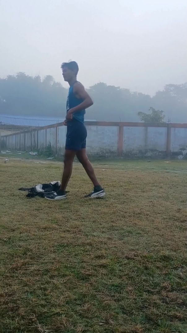 Morning work ❄️🏃💪