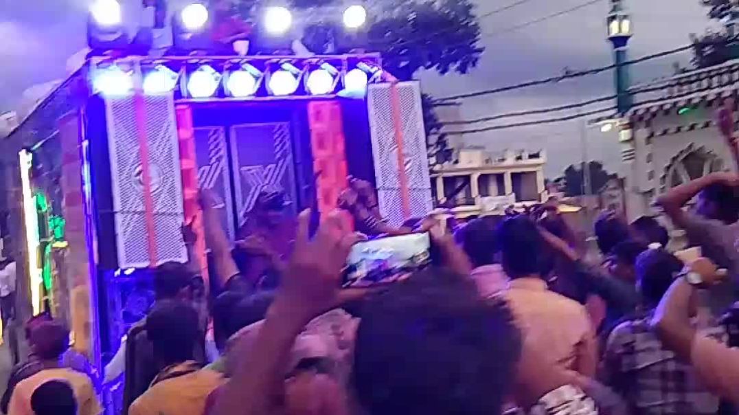 ⁣हमारे यहां का मूर्ति विसर्जन