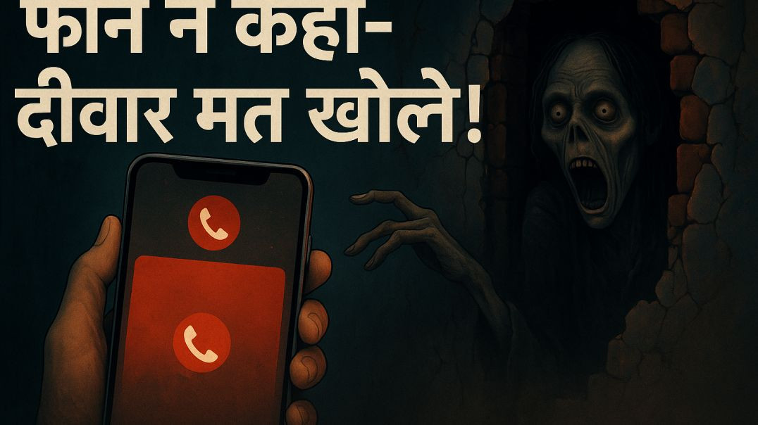⁣दीवार फटी और वो बाहर आ गई | Terrifying Hindi Story