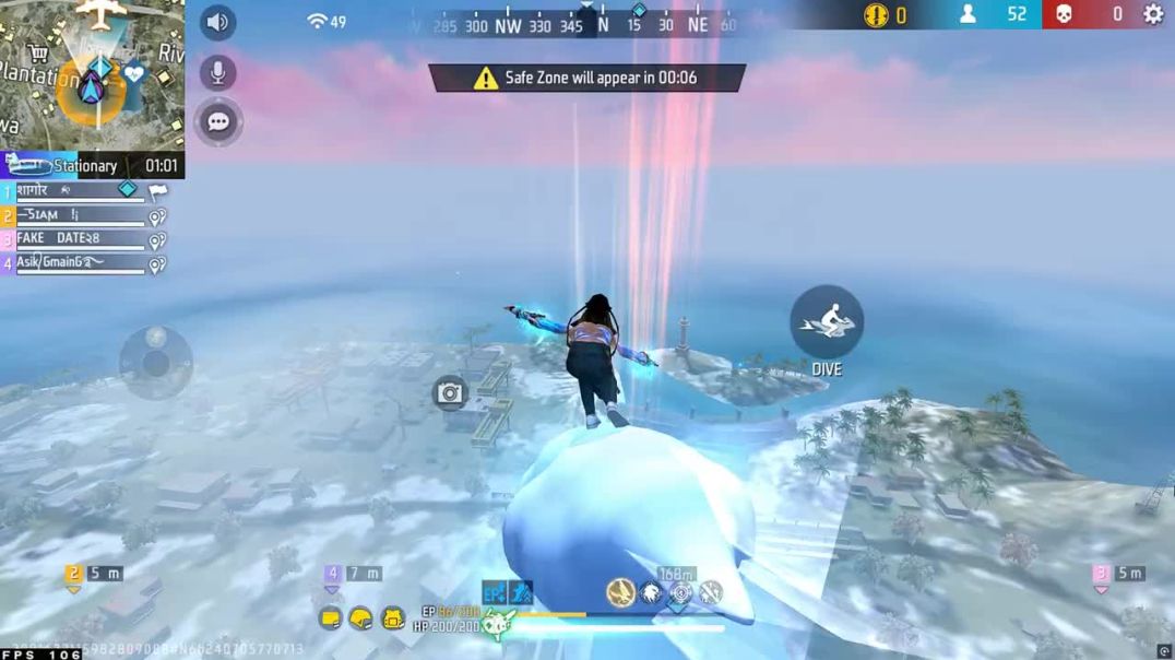 ⁣😱 32 KILLS with M60 Gun! Hacker Level Gameplay 🔥  Free Fire #M60King #freefire #ff - Mafia Silent Ga