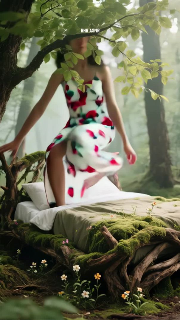 Rooted Tree bed ,Stone Carved Bed