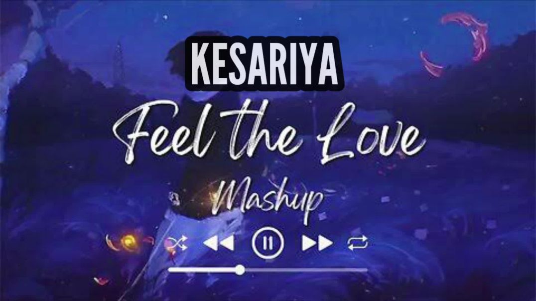 ⁣Kesariya lofi mashup song night