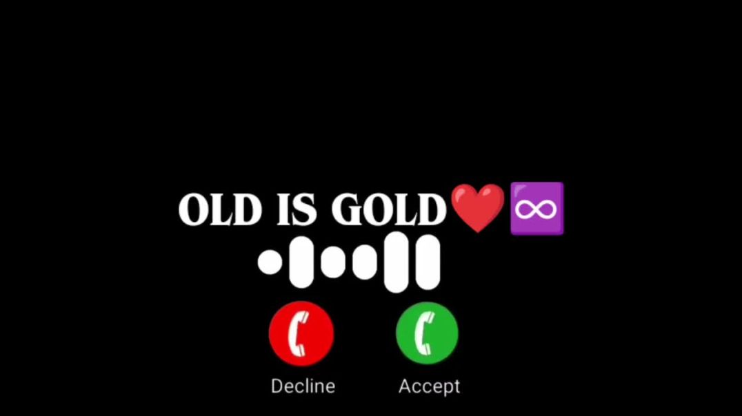 ⁣Ringtone old is gold