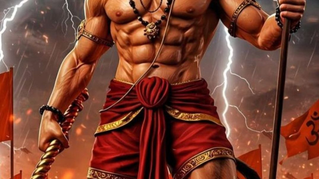 ⁣Jay shree ram |kattar hindu jay bajrangbali #viral