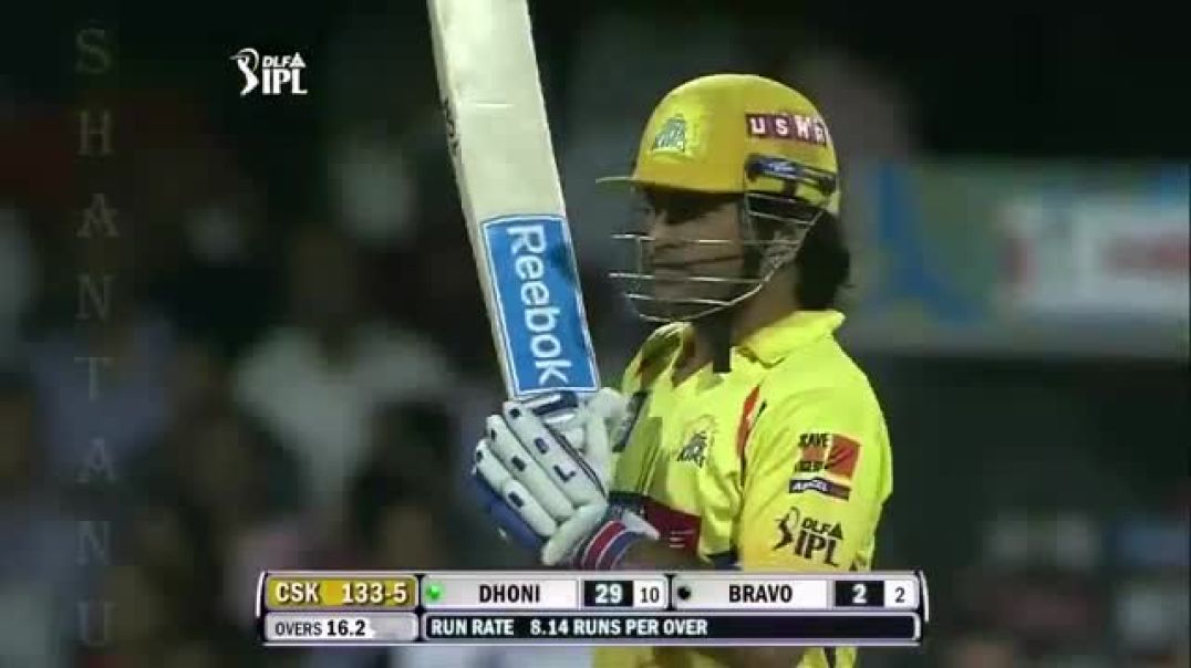⁣MS_Dhoni_51___20__vs_Mumbai_Indians_IPL_2012_Eliminator_Bangalore__Ball_By_Ball_(360p)