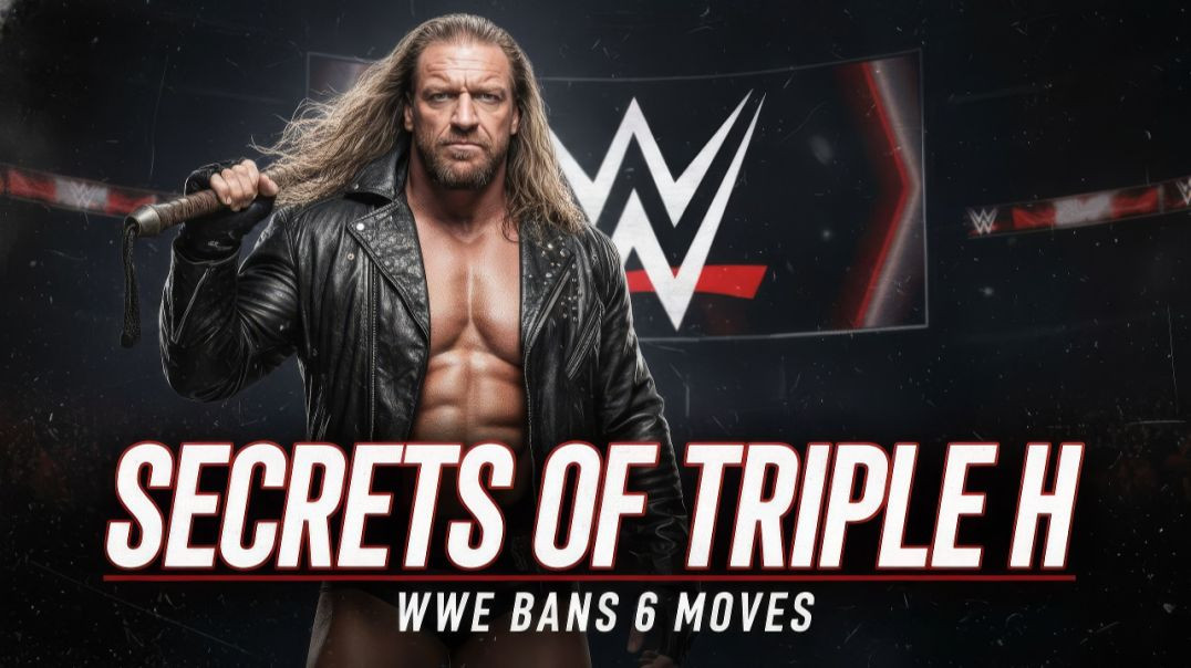 ⁣Secrets of Triple H | WWE Bans 6 Movs | Triple H Secrets Revealed | WWE Bans 6 Deadly Moves
