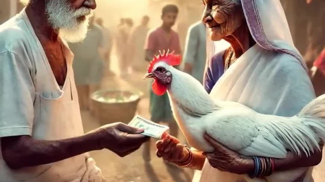 ⁣Dadi aur murgi ki story / cartoon video / kids video