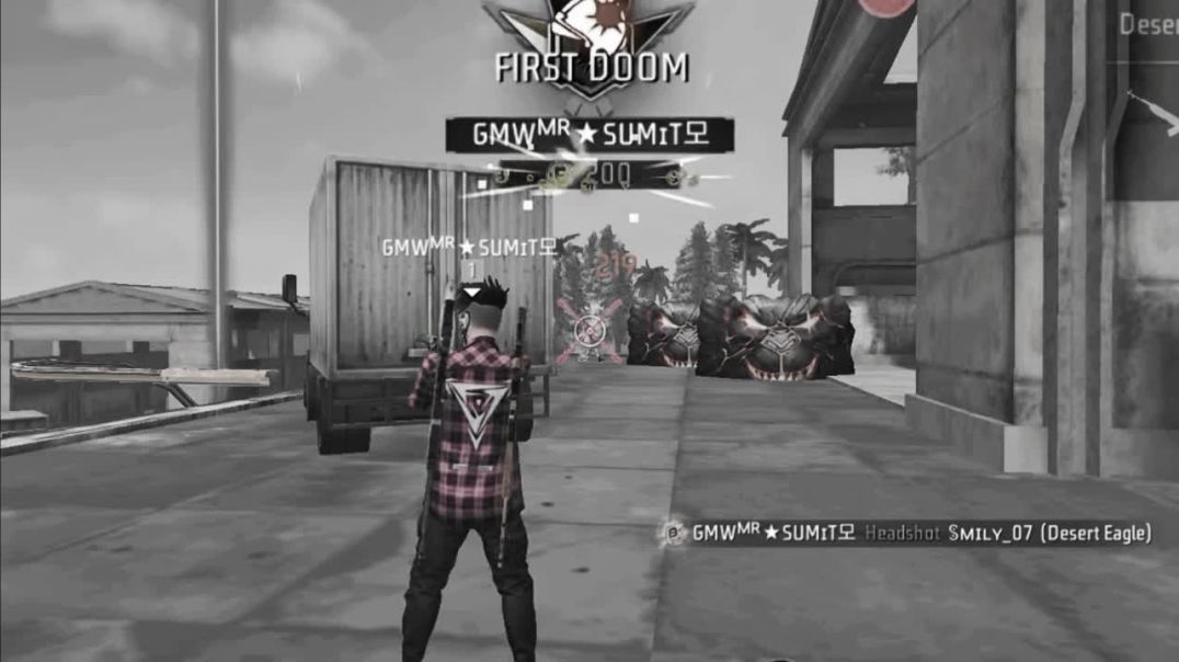 ⁣Free fire gameplay
