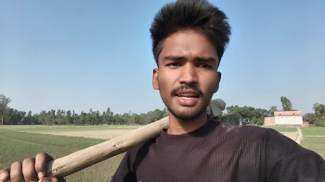 ⁣Abhishek Vlogs Apne khet pani lagane vala vlog