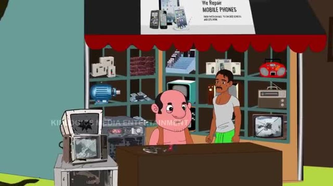 ⁣चालाक टीवी वाला _ हिंदी कहानियां _ Panchtantra Stories _ Fairy Tales _ Bedtime Stories _ Kahaniya(36