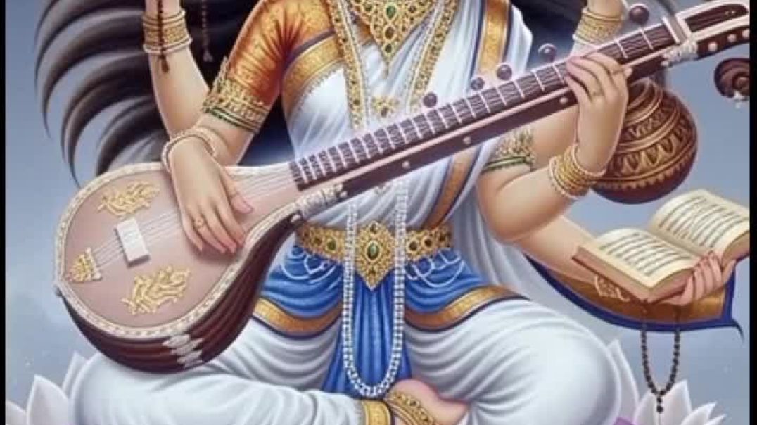 ⁣सरस्वती देवी का श्राप — बोलेगा पर बोलेगा गलत?