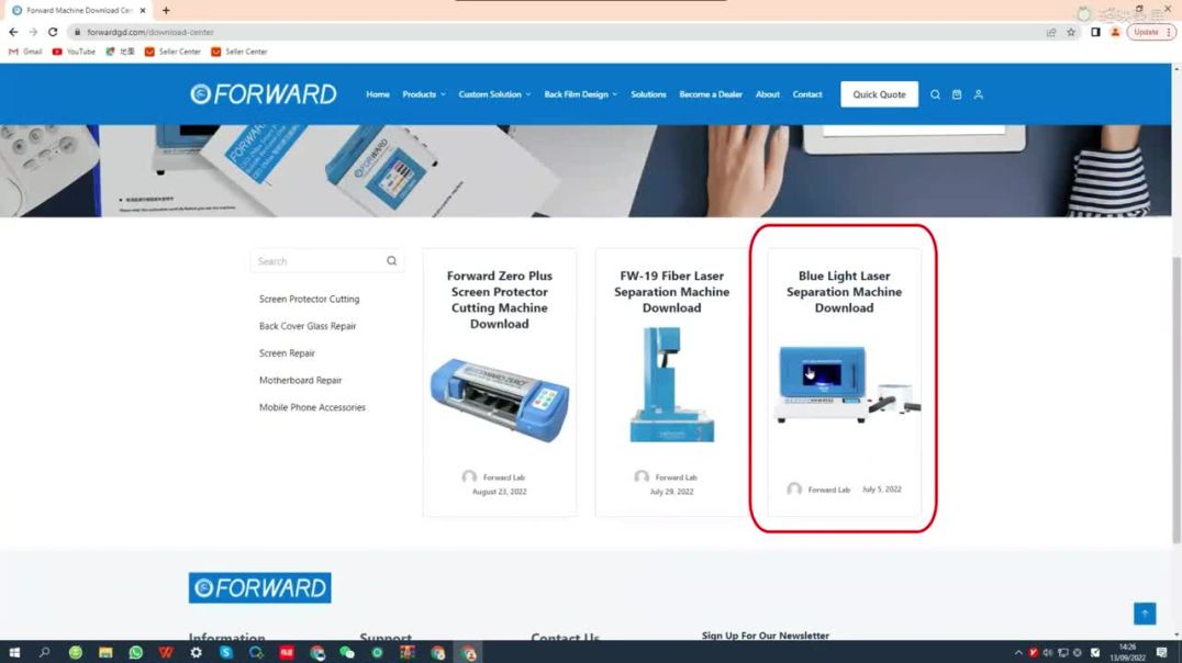 How_To_Update_The_Latest_Drawing_Files_of_FORWARD_Blue_Light_Laser_Separation_Machine_iPhone_14Pro(7