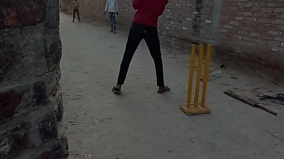 ⁣Cricket Playing In My Village