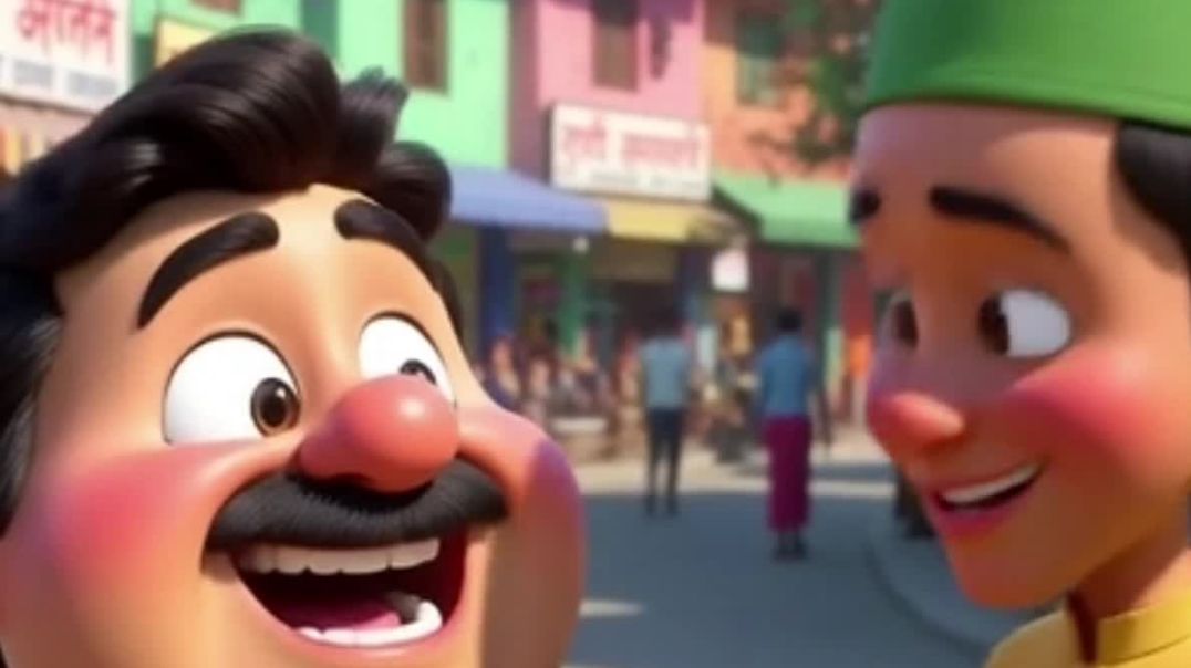 ⁣दो भुक्कड़ दोस्तों ने कर दी समोसे की बारिश