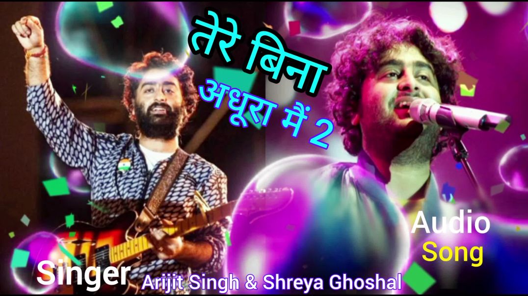 ⁣तेरे बिना अधूरा मैं | Arijit Singh x Shreya Ghoshal Style | Heart Touching Romantic Song 2025 💔 | SK