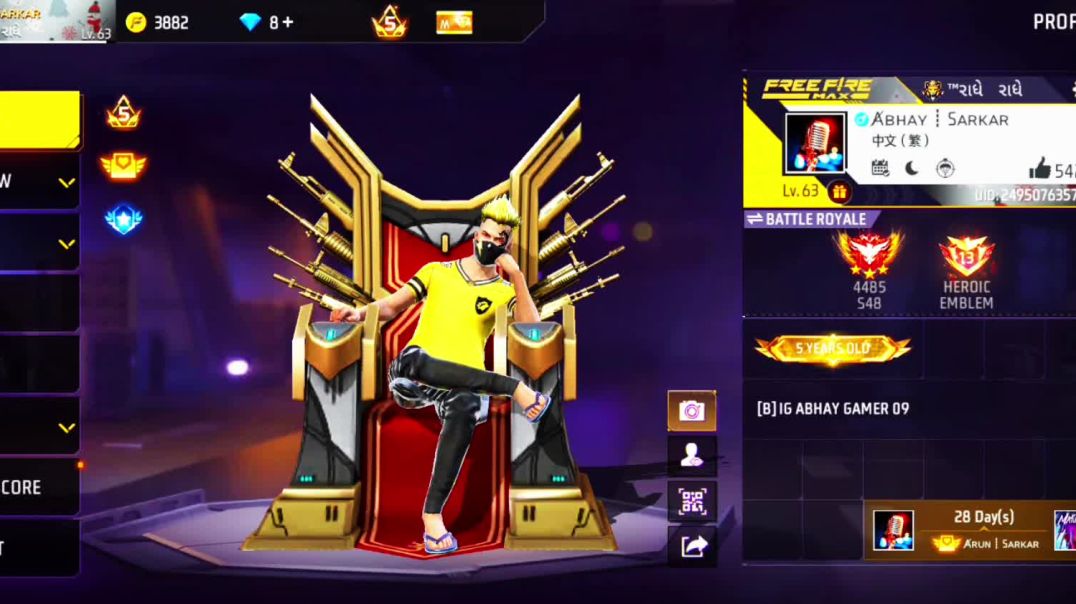 ⁣SAYRI IN FREE FIRE