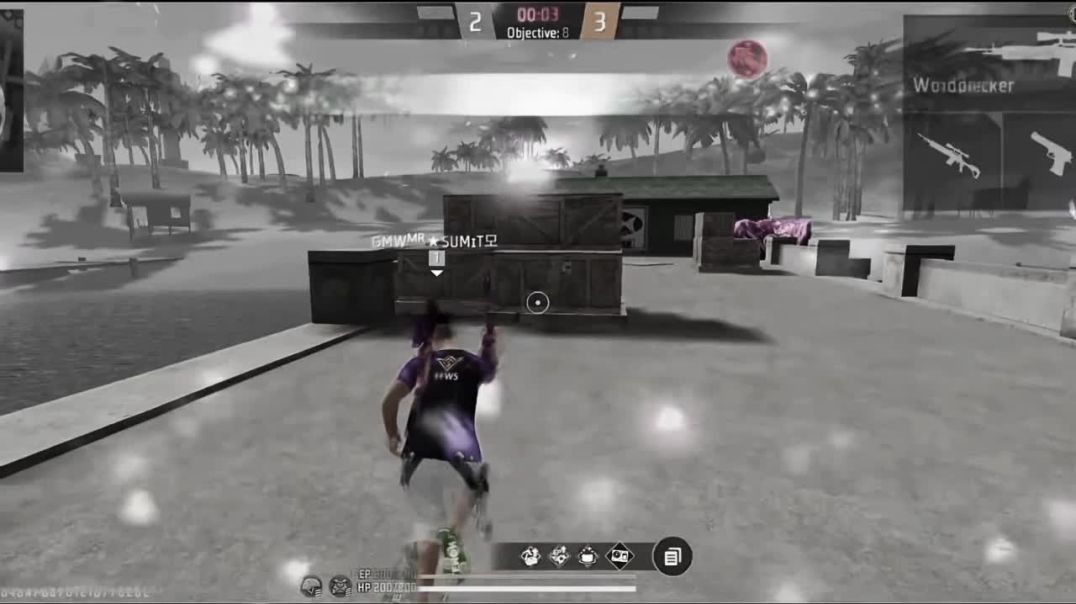 ⁣Free fire gameplay video