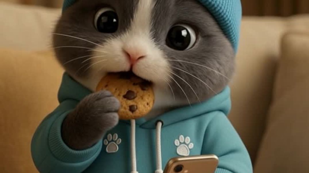 ⁣Cute rabbit 🐰 eting a cukiz