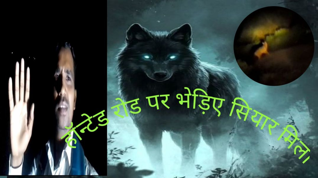 ⁣Honted_Rod_Par_Bhediya_Siyar_Mila_☠️👹Bhediya_Ka_Aatank(360p)