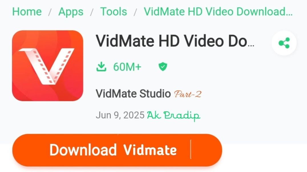 ⁣vidmate kaise download karen || vidmate app download || Vidmate download || Ak Pradip