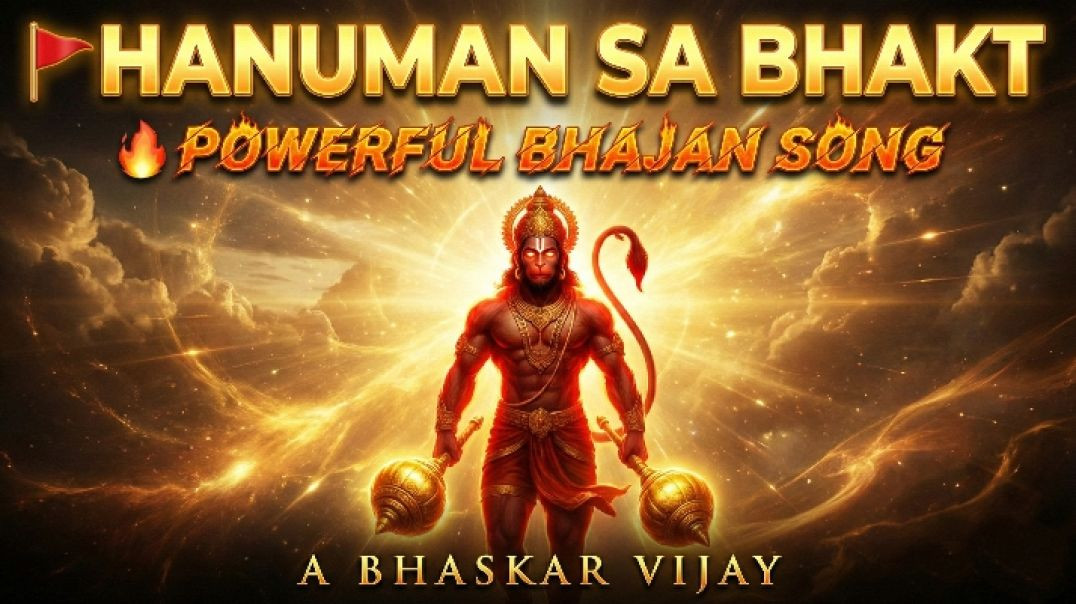 ⁣Hanuman sa bhakt , new bhajan song Bhaskar Vijay