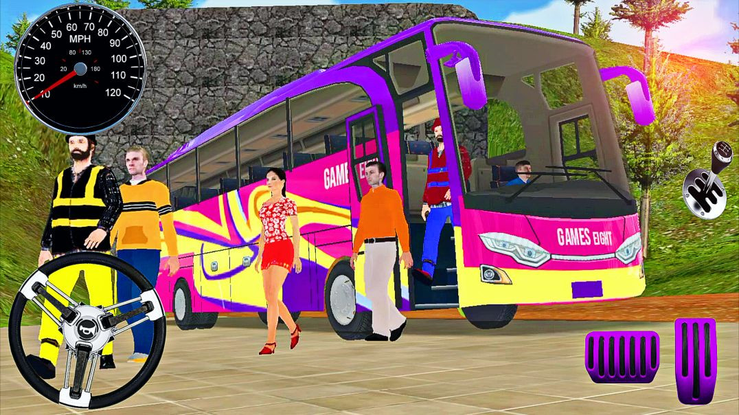⁣Bus Game City Bus Sim G8 | Realistic City Bus Driving Simulator | New Bus Game Gameplay 2025 #03