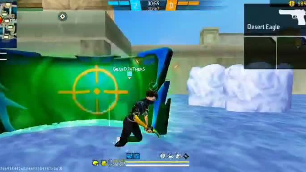 ⁣free fire max headshot gameplay