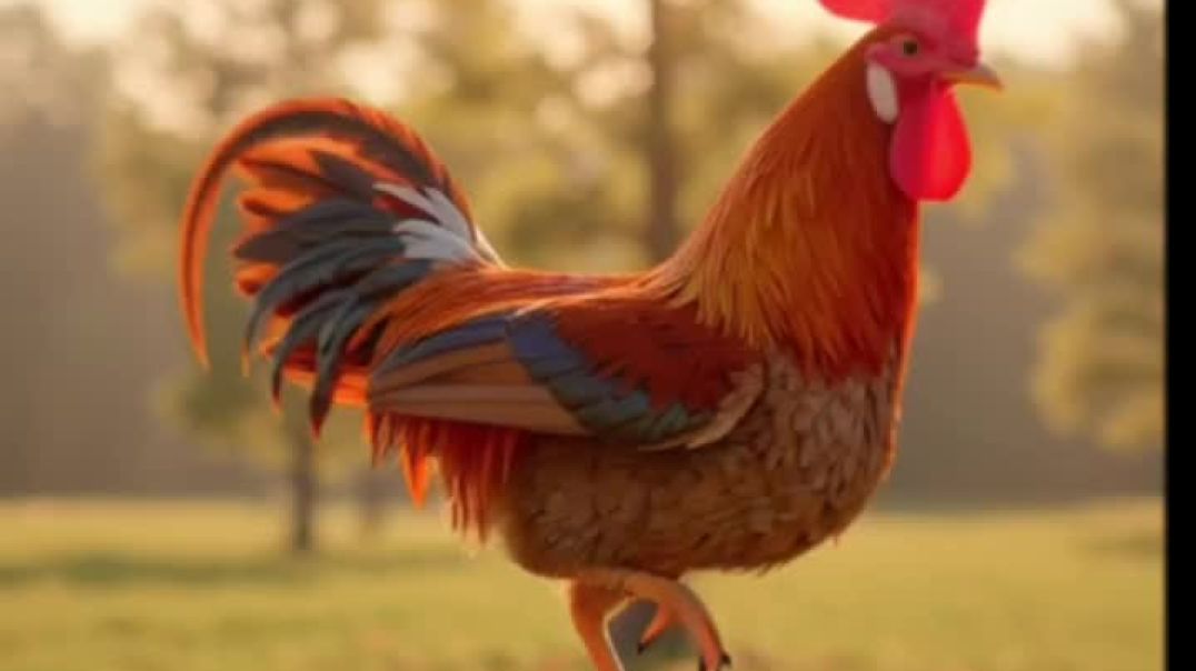 ⁣Murga Aur Billi | Short Moral Story | Village Life #RoosterVsCat #FunnyAnimals