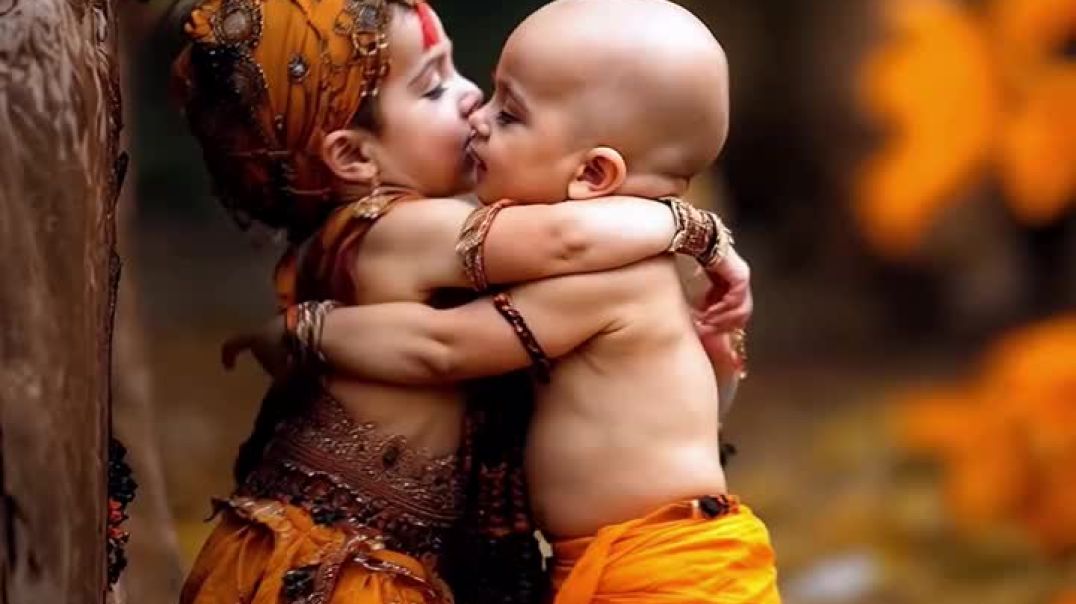 ⁣Sunte_he_dode_chale_aye_mohan_lagaya_gale_se_sudamaa_ko_mohan🦚👏_#mohan_#radhe_#krishna_#radhekrishna