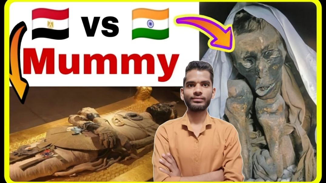 ⁣Mummy Found in India || Inidan Vs Egypt Mummy || AC Prashant Clip