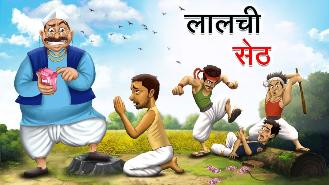 ⁣लालची सेठ  LALCHI SETH  HINDI KAHANIYA  HINDI STORIES