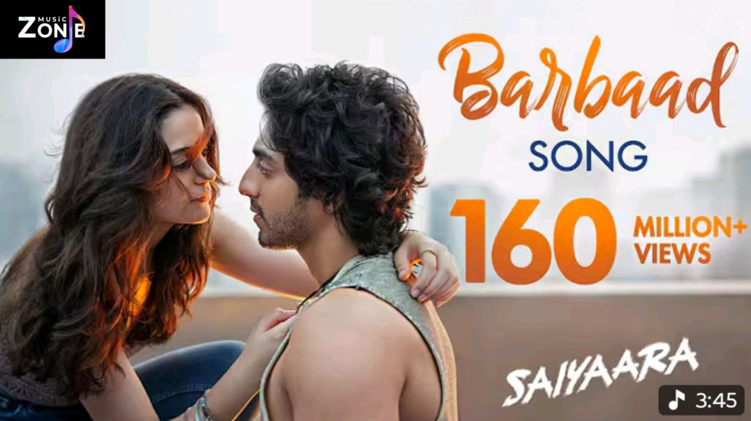 ⁣Barbaad Song | Saiyaara | Ahaan Panday, Aneet Padda |  The Rish | Jubin Nautiyal