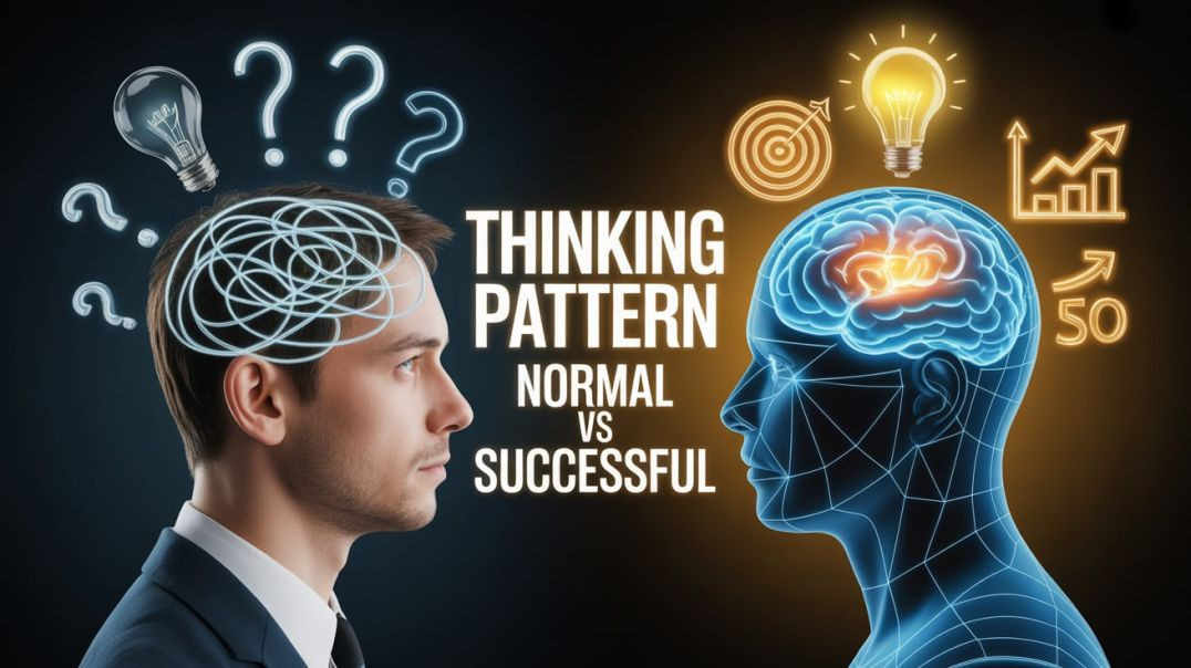 ⁣Normal Thinking vs Successful Thinking | Change Your Thinking Pattern | day1