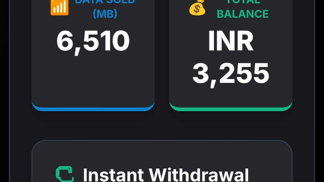 ⁣Data sale apk  arning