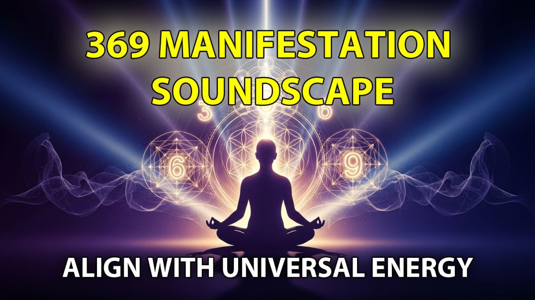 ⁣369 Manifestation Soundscape | Align With Universal Energy