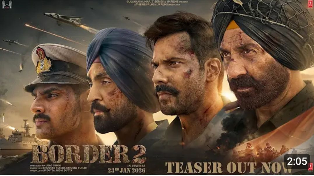 ⁣BORDER 2 (Teaser) | Sunny Deol | Varun Dhawan | Diljit Dosanjh | Ahan Shetty | Anurag Singh | JP Dut