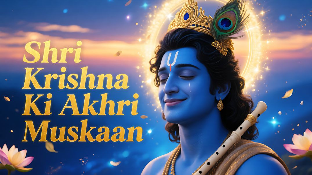 ⁣Shri Krishan Ki Akhri Muskaan