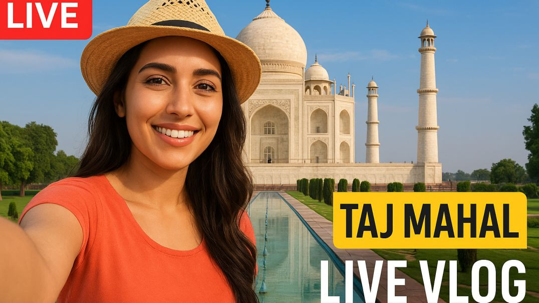 “Taj Mahal Vlog | 22-Year Old Indian Girl’s Morning Tour | Agra Vlogging”