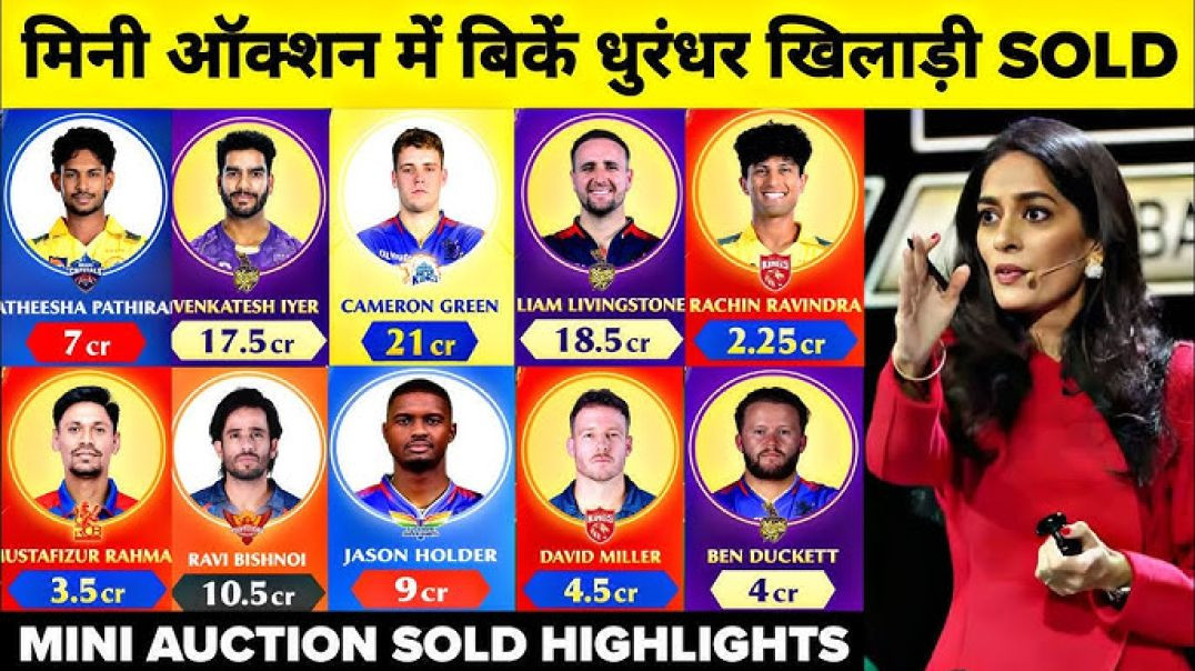 ⁣IPL 2026- कैमरून ग्रीन ने इतिहास रचा! 👀🫣