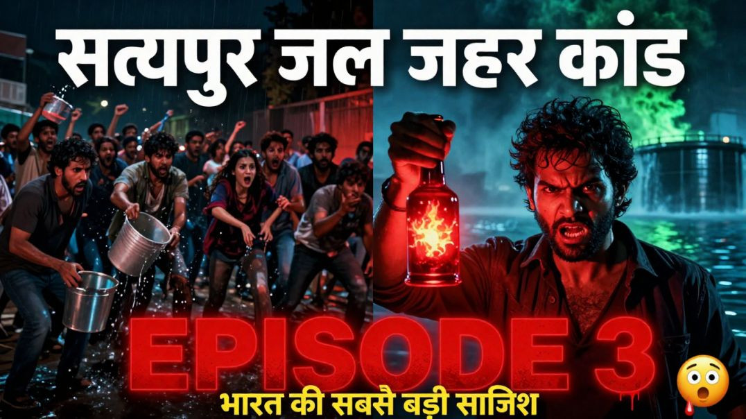 ⁣“ज़हर का साया: सत्यपुर जल-दुर्घटना की असली साज़िश | Investigation Thriller”