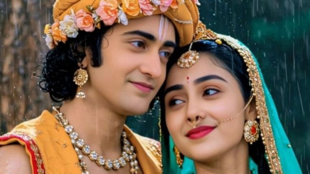 ⁣राधे कृष्णा