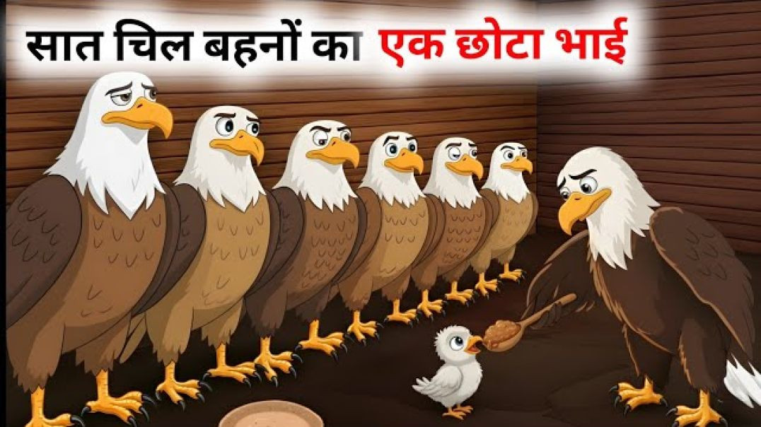 सात चिल बहनों का एक छोटा भाई_kahaniyan_HINDI_KAHANIYA_HINDI_STORIES_CHIDIYA_KI_KAHANI_720P